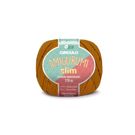 4131 - Amigurumi Slim - Dark Chedar