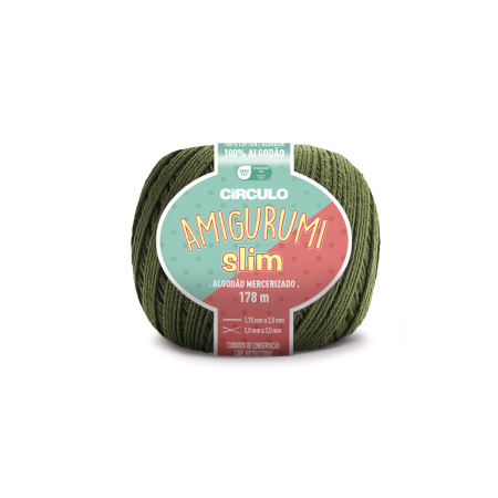 5368 - Amigurumi Slim - Militar