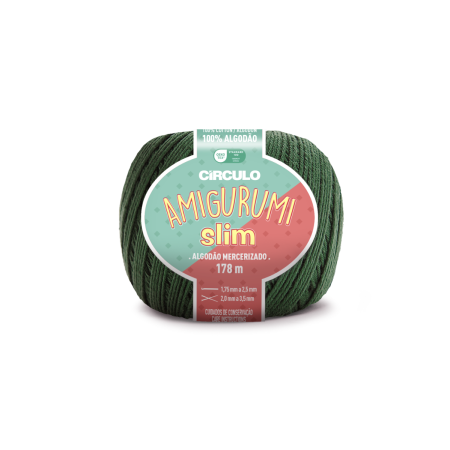 5398 - Amigurumi Slim - Musgo