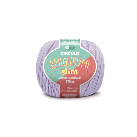 6006 - Amigurumi Slim - Lilás Candy