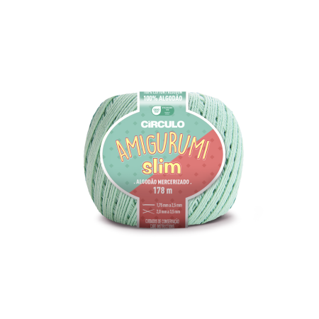 5743 - Amigurumi Slim - Neo Mint