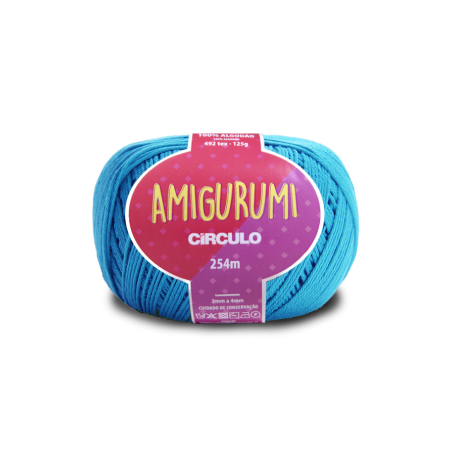 2194 - Amigurumi - Turquesa