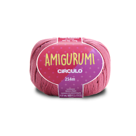 3157 - Amigurumi - Roseira