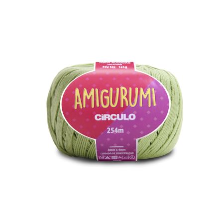 5741 - Amigurumi - Periquito