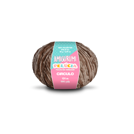 7541 - Amigurumi Pelucia - Ganache