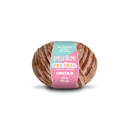 7569 - Amigurumi Pelucia - Brigadeiro