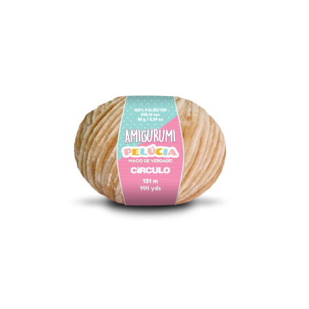 7625 - Amigurumi Pelucia - Castanha