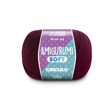 3154 - Amigurumi Soft - Vinho