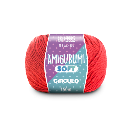4004 - Amigurumi Soft - Coral Vivo