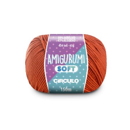 4140 - Amigurumi Soft - Tijolo