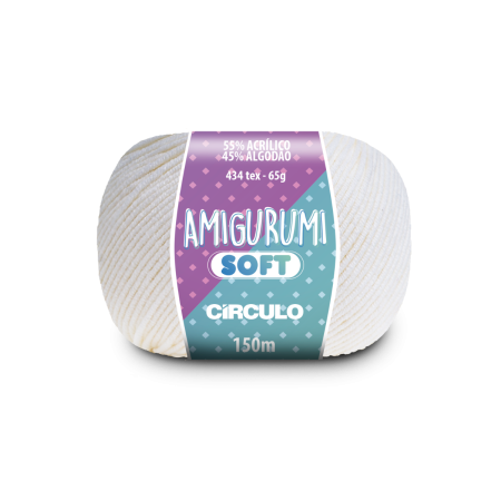 8001 - Amigurumi Soft - Branco
