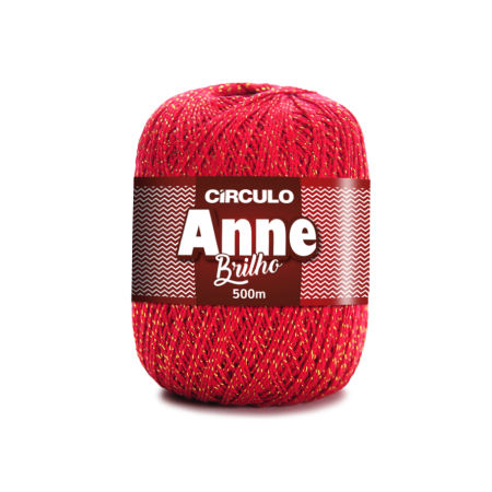 3528 - Anne Brilho - Carmim