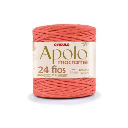 3396 - Apolo Macramê - Goiaba