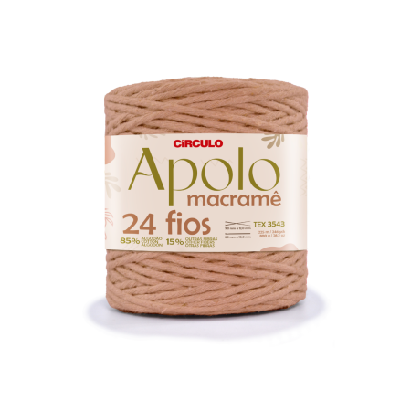 7725 - Apolo Macramê - Porcelana
