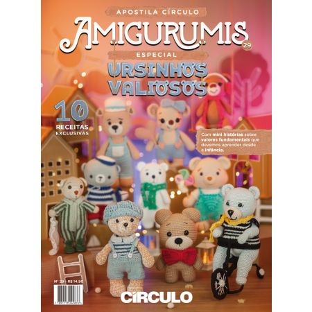 Revista Amigurumi - Ursinhos Valiosos