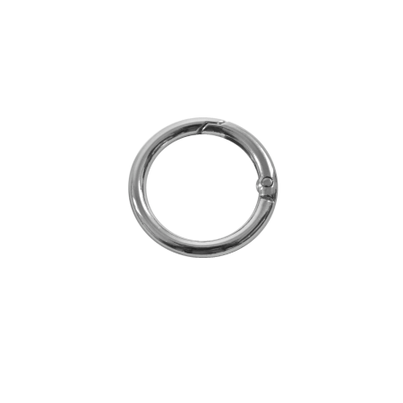 Argola Articulada 25 mm - Prata
