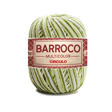 9391 - Barroco Multicolor 6 (200 gr) - Babosa