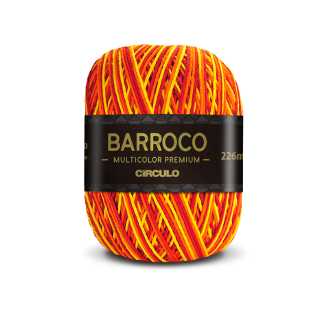 9165 - Barroco Multicolor Premium - Hibisco Amarelo