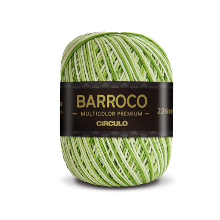 9384 - Barroco Multicolor Premium 6 (200 gr) - Greenery
