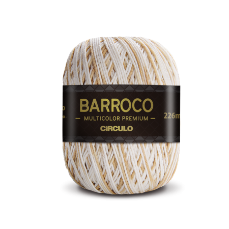 9900 - Barroco Multicolor Premium 6 (200 gr) - Areia