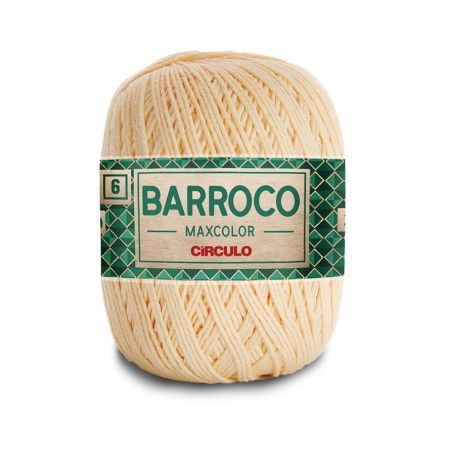 1114 - Barroco Maxcolor 6 (400 gr) - Amarelo Candy