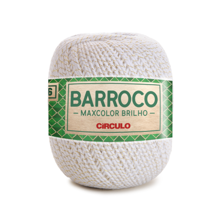 8001 - Barroco Maxcolor Brilho (200 gr) - Branco
