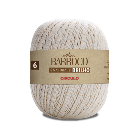 Barroco Natural 6 - Brilho Prata