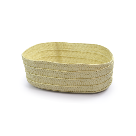 Base de Palha Retangular - Cor Natural