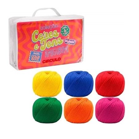 4 - Coleção Cores e Tons Amigurumi - Color Block