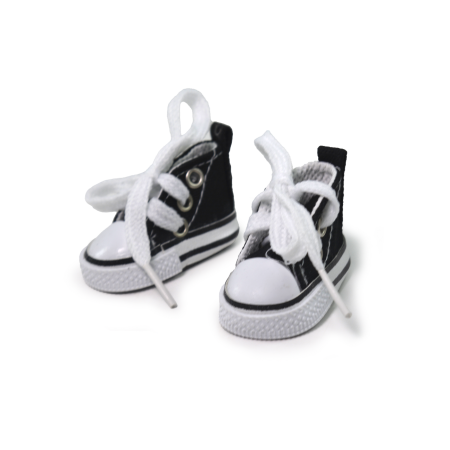 Sapatilha Amigurumi - Preto