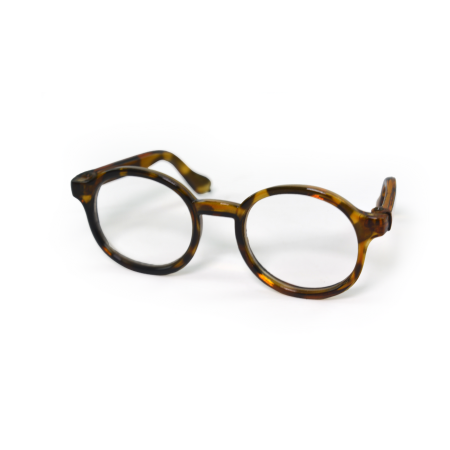 Óculos Amigurumi - Castanho