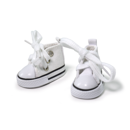 Sapatilha Amigurumi - Branco