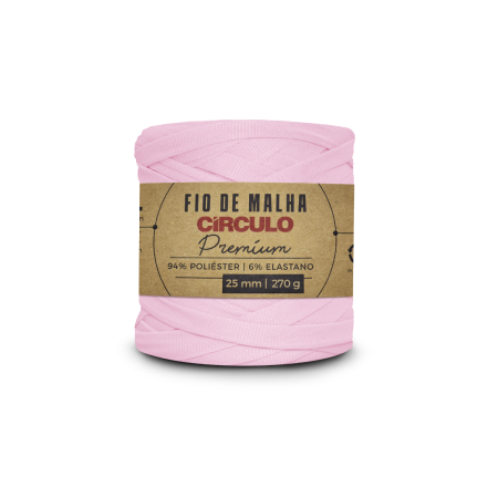 3526 - Fio de Malha Premium - Rosa Candy