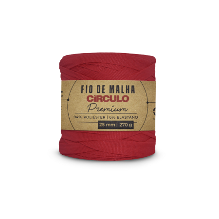 3528 - Fio de Malha Premium - Carmim