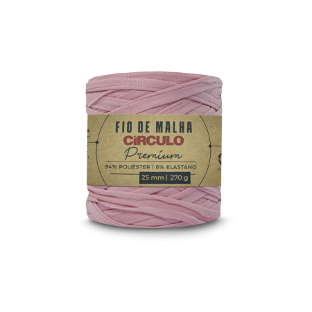 3753 - Fio de Malha Premium - Rosa Poema