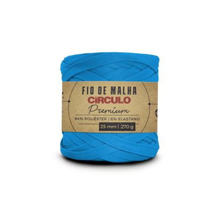 786 - Fio de Malha Premium - Azul Tropical