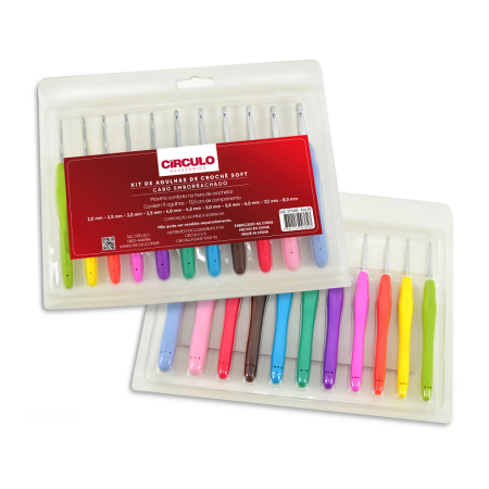Kit de Agulhas de Crochê Soft