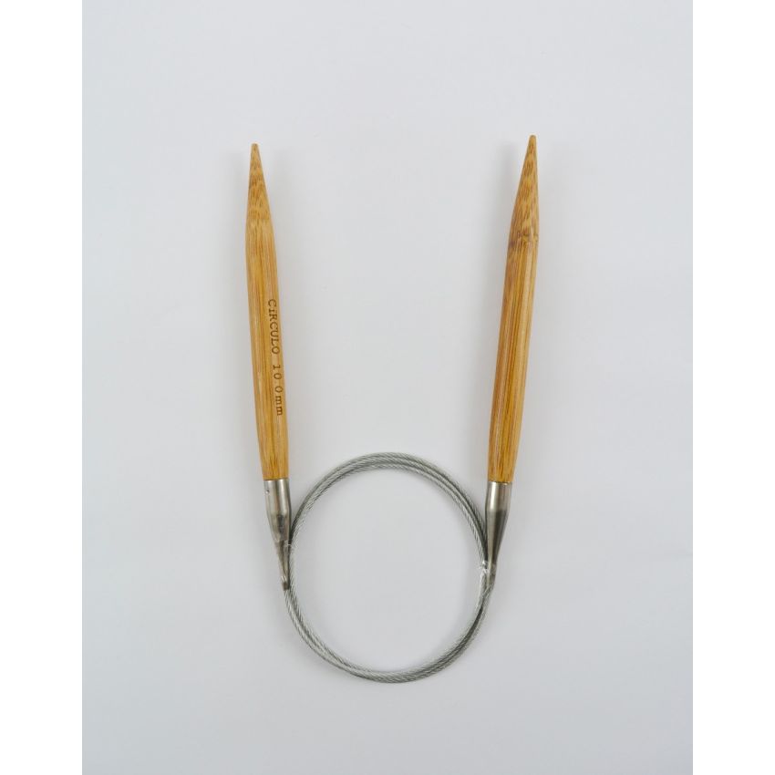 Agulha Circular Bambu 100 cm - 10 mm