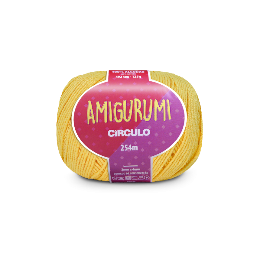 1205 - Amigurumi - Magnólia