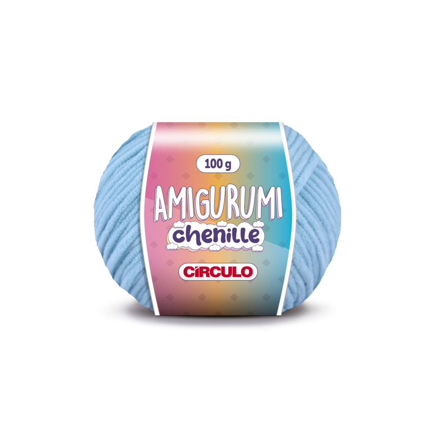 2012 - Amigurumi Chenille - Azul Candy
