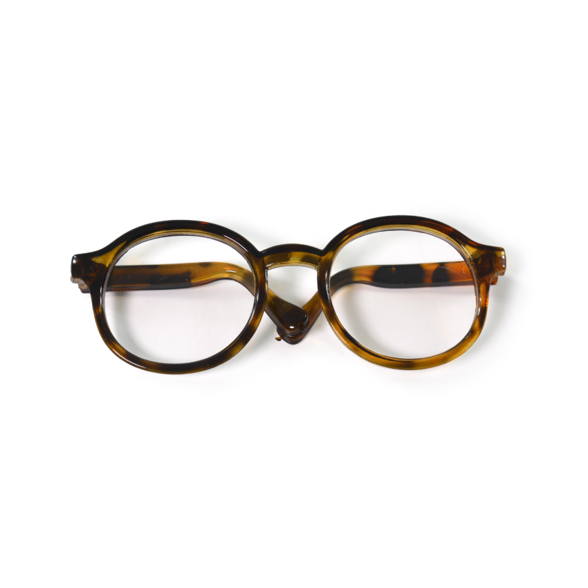 Óculos Amigurumi - Castanho