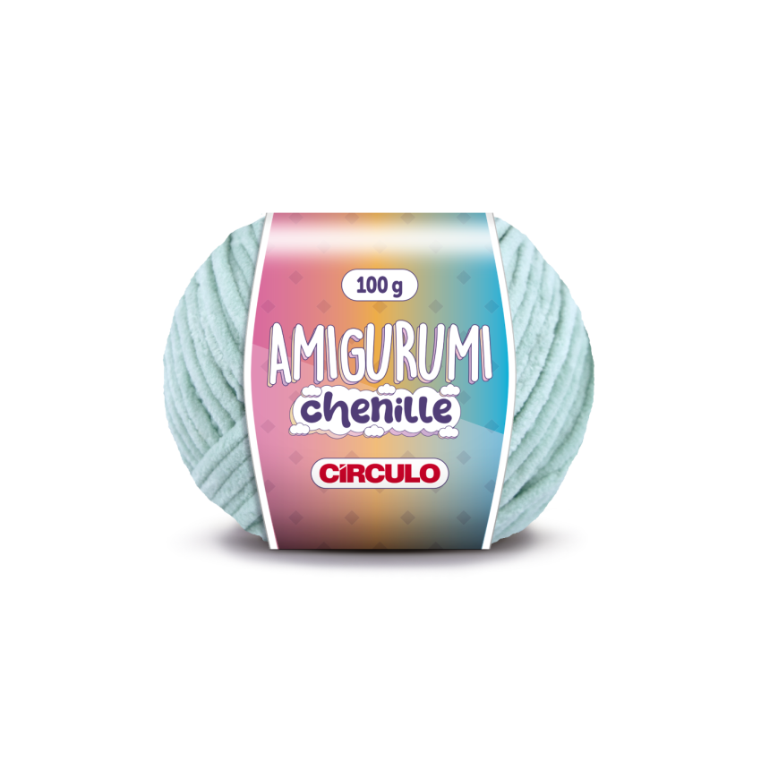 2204 - Amigurumi Chenille - Verde Candy