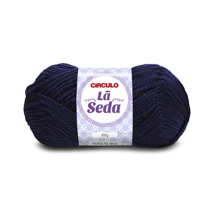 2584 - Lã Seda - Azul Marinho