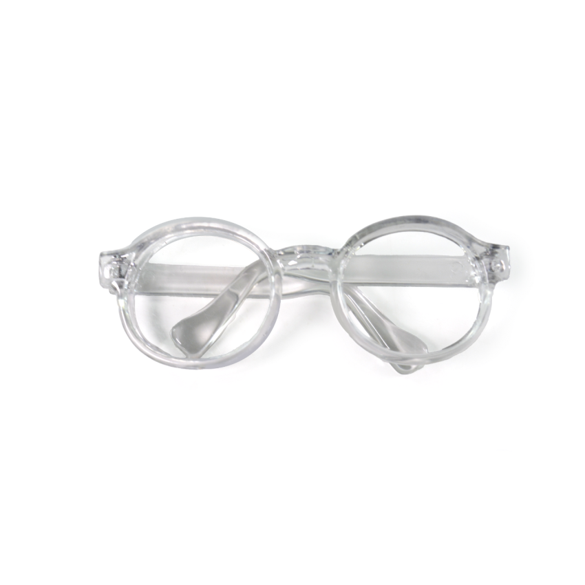 Óculos Amigurumi - Cristal