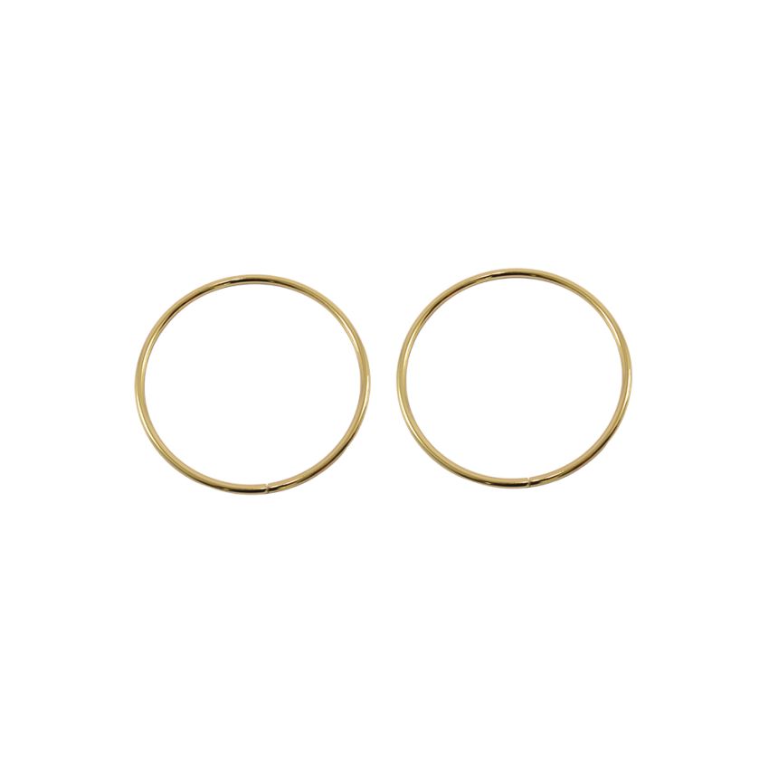 Alça de Metal Redonda 12,5 cm Dourada