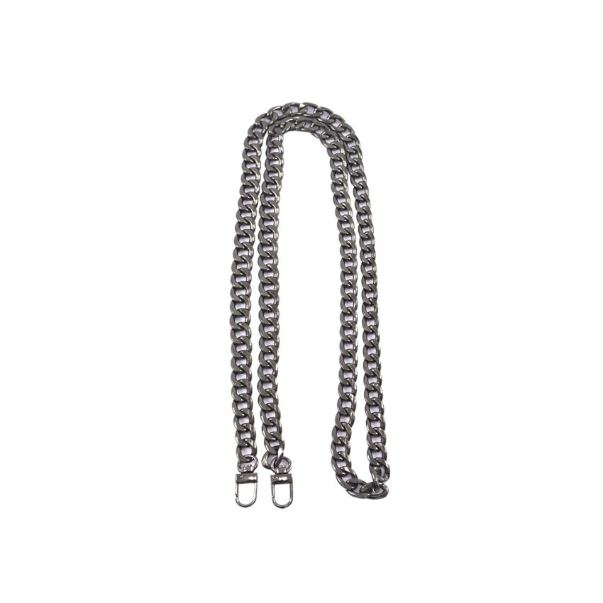 Alça de Metal Corrente Grossa 120 cm - Preta
