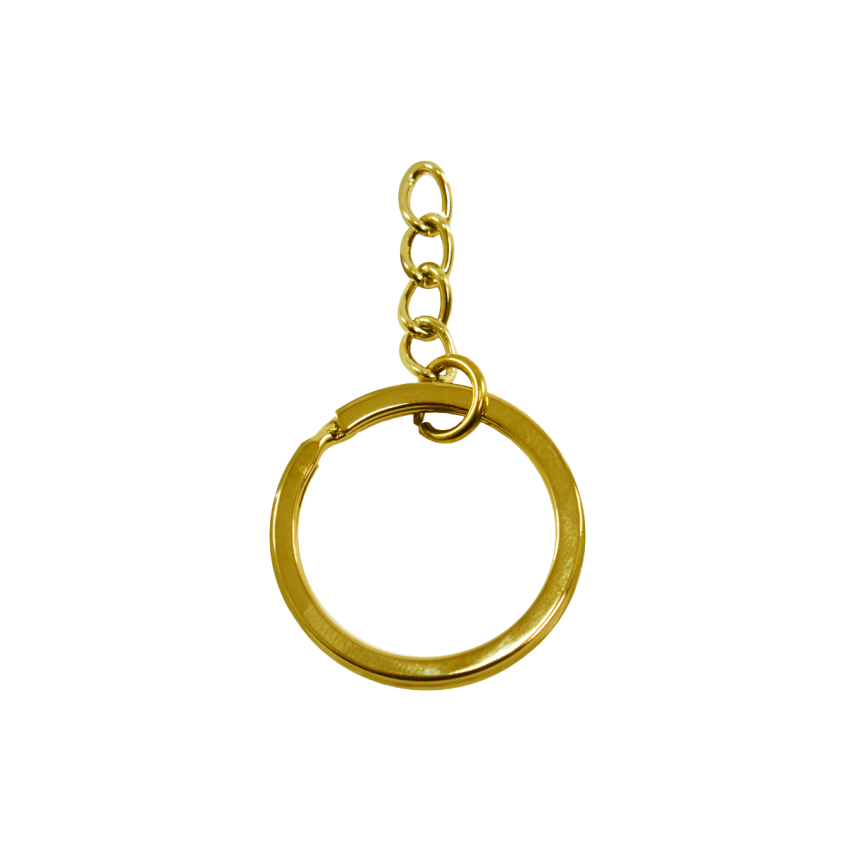 Argola com Corrente - Dourada