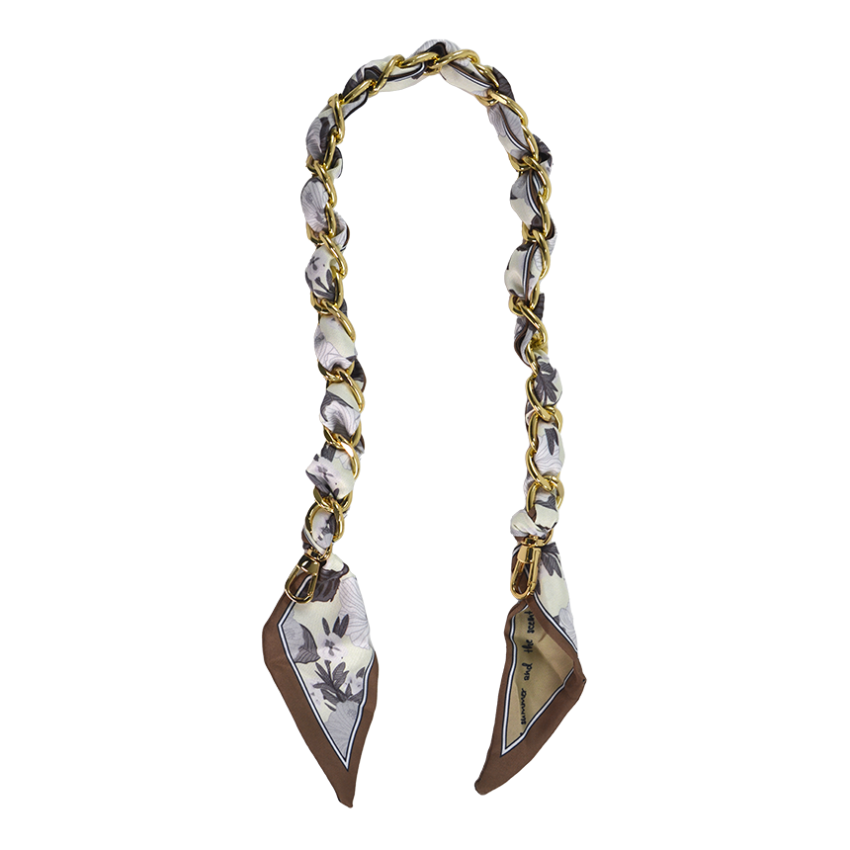 Alça de Metal Corrente e Lenço