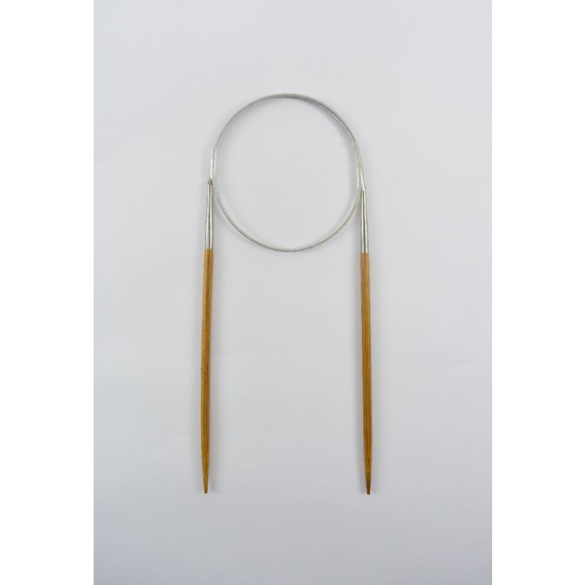 Agulha Circular Bambu 60 cm - 4 mm