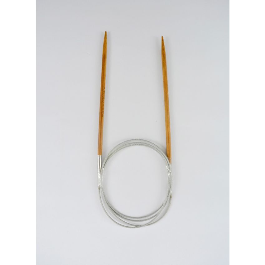 Agulha Circular Bambu 100 cm - 4 mm